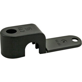 10 &15 Series Single Tube Clamp, 3/8", Matte Finish, Black view 2