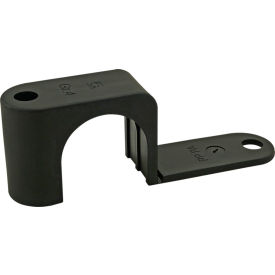 10 & 15 Series Single Tube Clamp, 1", Matte Finish, Black view 2