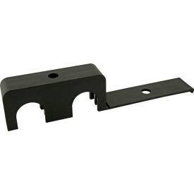 10 & 15 Series 3/4" Double Cable & Tube Clamp, Black view 2