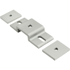 10 Series 1" Double Arm Narrow Mesh Retainer with Narrow Backing Plate, Clear view 2