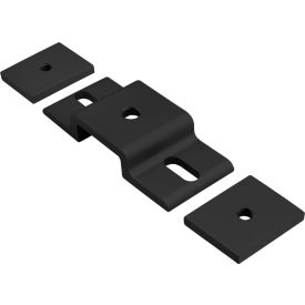 10 Series 1" Double Mesh Retainer w/ backing plate, Black view 2