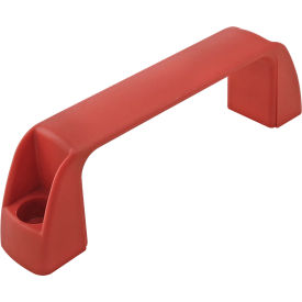 15 Series Medium Plastic Door Handle - red view 2
