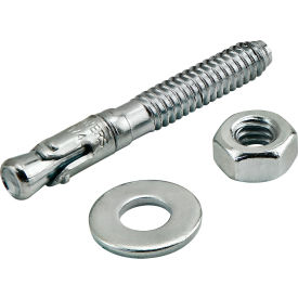 Fractional Series 1/4" X 1 3/4" Wedge Floor Anchor W/ Hex Nut And Washer view 2