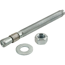 Fractional Series 1/2" X 5 1/2" Wedge Floor Anchor With Hex Nut And Washer view 2