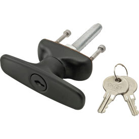 10, 15 Series Black T-handle W/lock Clockwise view 2
