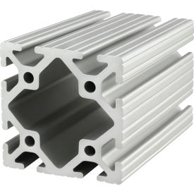 80/20 Inc 3030-120 80/20® 15 Series 3" x 3" Eight T-Slotted Extrusion Profile, 120"L Stock Bar image.