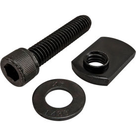 Bolt Assembly 5/16-18 x 1.500", SHCS w/Washer & Slide-In Economy T-Nut Offset Thread view 2