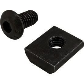 Bolt Assembly 10-32 x .375", Standard Slide-In T-Nut, Black view 2