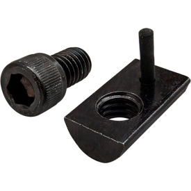 5/16-18 x .500 Socket Head Cap Screw & Roll-In T-Nut w/Flex Handle, Black Zinc view 2