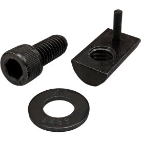 5/16-18 x .750 Socket Head Cap Screw with Washer & Roll-In T-Nut with Flex Handle, Black Zinc view 2