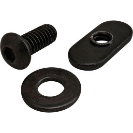 Button Head Socket Cap Screw with Economy T-Nut, 1/4-20 x 5/8" view 2