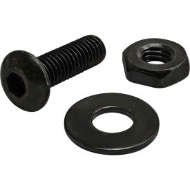 Button Head Socket Cap Screw with Hex Nut 10-32 x 5/8" view 2