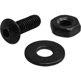 Button Head Socket Cap Screw with Hex Nut, 8-32 x 1/2" view 2