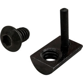 10 Series Button Head Socket Cap Screw & Drop In T-Nut, 1/4-20 X 3/8" view 2