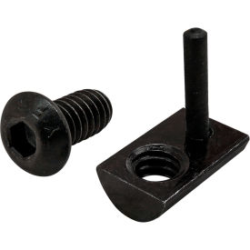 10 Series Button Head Socket Cap Screw and Drop In T-Nut, 1/4-20 X 1/2" view 2