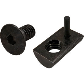 15 Series Flat Head Socket Cap Screw and Drop In T-Nut, 5/16-18 X 5/8" view 2