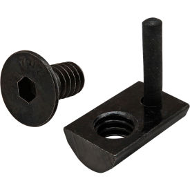 15 Series Flat Head Socket Cap Screw and Drop In T-Nut, 1/4-20 X 1/2" view 2