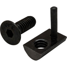 15 Series Flat Head Socket Cap Screw and Drop In T-Nut, 1/4-20 X 3/4" view 2