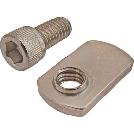 Socket Head Cap Screw with Economy T-Nut, Stainless Steel, 5/16-18 X 5/8" view 2