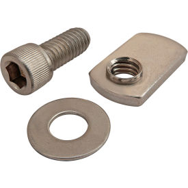 Socket Head Cap Screw with Washer and Economy T-Nut, Stainless Steel, 5/16-18 X 3/4" view 2