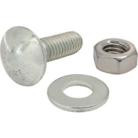 5/16-18 X 1" Econ, "W" Hex Nut, Zinc view 2