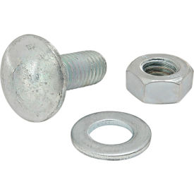 M8 x 20mm T-Slot Stud with Washer and Hex Nut, Bright Zinc view 2