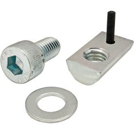 M8 x 16.00mm Bright Socket Head Cap Screw with Washer and Roll-In T-Nut view 2