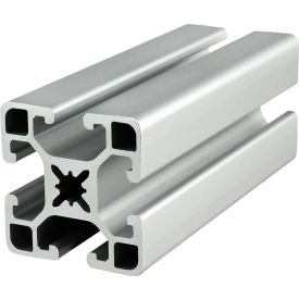 80/20 Inc 40-4040-UL-3M 80/20 40 Series 1-9/16" x 1-9/16" Ultra Lite Four T-Slotted Extrusion Profile, 118-1/8"L Stock Bar image.