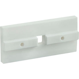 40 Series Single-Keyed Standard Linear Bearing Pad with Brake Hole, White view 2