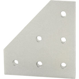 15 Series 6 Hole 90 Degree Angled Squared Flat Plate view 2