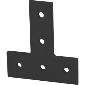 15 Series T Flat Plate, 5 Hole, Black view 2
