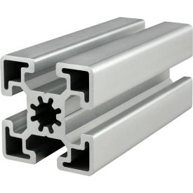 80/20 Inc 45-4545-3M 80/20® 45 Series 1-3/4" x 1-3/4" Four T-Slotted Extrusion Profile, 118-1/8"L Stock Bar image.