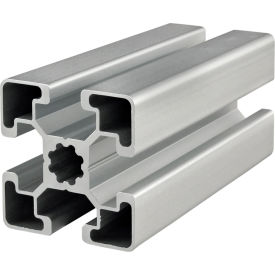 80/20 Inc 45-4545-LITE-3M 80/20® 45 Series 1-3/4" x 1-3/4" Lite Four T-Slotted Extrusion Profile, 118-1/8"L Stock Bar image.