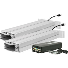 15, 40 & 45 Series 400Mm Electric Column Lift System, 2 Column Legs with Controller Box view 2