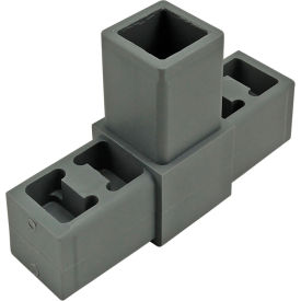 Quick Frame Series 3 Way Tee Connector, Gray view 2