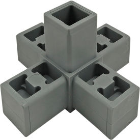 Quick Frame Series 5 Way Junction Connector, Gray view 2