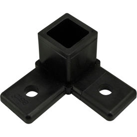 Quick Frame Series 90 Degree 'L' Base Conn, Black view 2