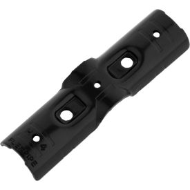 Flex pipe Cross Junction Joint, Steel, Black view 2