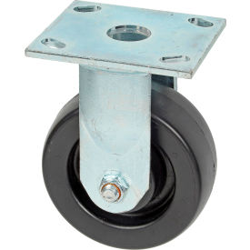 Casters, Wheels & Industrial Handling 3461S-5 Faultless Rigid Plate Caster 3461S-5 5" Polyolefin Wheel image.