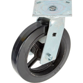 Casters, Wheels & Industrial Handling 1418-8 Faultless Swivel Plate Caster 1418-8 8" Mold-On Rubber Wheel image.