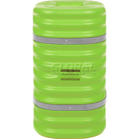 Justrite Safety Group 1708LM Eagle Column Protector, 8" Column Opening Lime, 1708LM image.