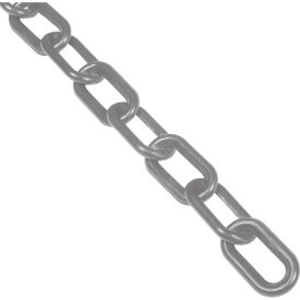 Global Industrial 954113SL Global Industrial™ Plastic Chain Barrier, 2"x50L, Silver image.