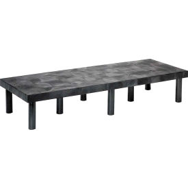 Spc Industrial Structural Plastics Corp. DT6624 Plastic Dunnage Rack with Solid Top 66"W x 24"D x 12"H image.