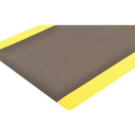 Bubble Trax Grande Anti Fatigue Mat 1" Thick 2' x Up to 60' Black/Yellow view 2
