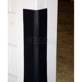 Durable Corp. CG-2 Durable Black Rubber Corner Guard, Sold Per Foot Up To 10 Foot Length Maximum image.