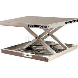 Southworth Products Corp. 4429108 Southworth Lift-Tool™ Aluminum Scissor Lift Table, 300 Lb. Capacity image.
