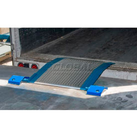 Bluff® SL3048 Spring-Loaded Aluminum Dock Plate 30 x 48 1670 Lb. Cap.