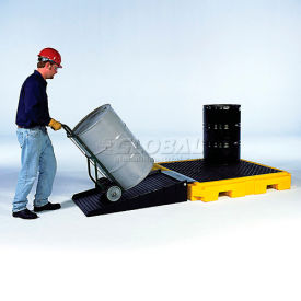 UltraTech International, Inc. 678 UltraTech Ultra-Spill Pallet Plus® 0678 Containment Pallet Loading Ramp image.