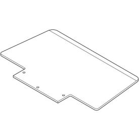 Optional Type GS-NG Smooth Toe Plate 274167 for Wesco® LiftKar® SAL Stair Climbing Truck