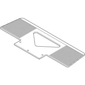 Optional Type XWL Grooved Toe Plate 274170 for Wesco® LiftKar® SAL Stair Climbing Trucks